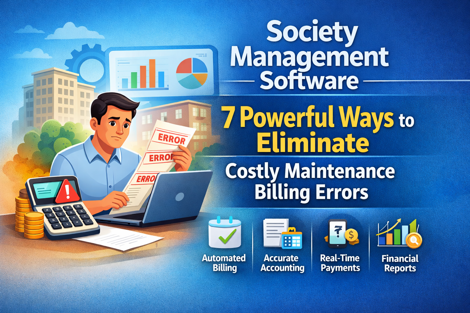 Society Management Software: 7 Powerful Ways to Eliminate Costly Maintenance Billing Errors